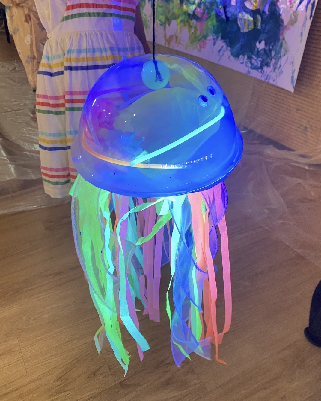 Jellyfish mobile creative making activity