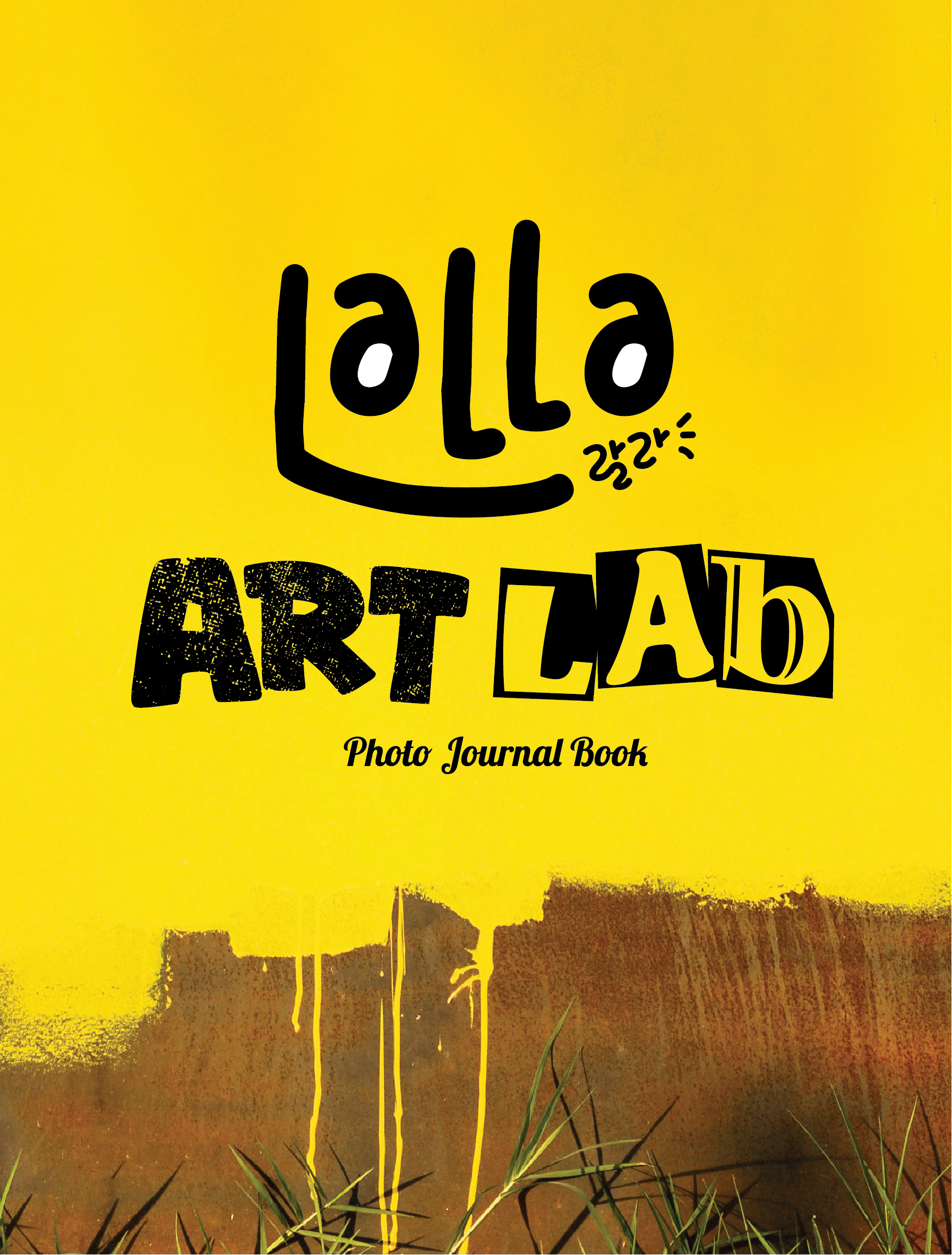 LALLA Art Lab Photo Journal Book cover